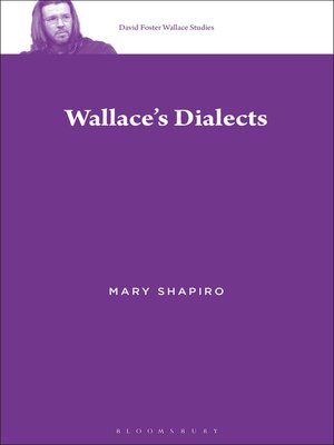 cover image of Wallace's Dialects